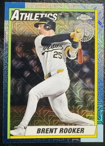 2025 Topps Series 2 - Brent Rooker #T90C-105 - Chrome Mojo - 35th Anniversary - Bild 1 von 2