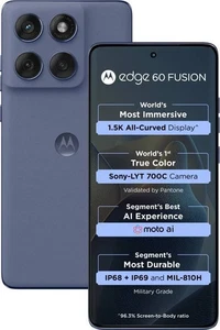 Motorola Edge 60 Fusion 5G (Slipstream 256 GB 12GB RAM) 6.67 " Global Version - Picture 1 of 13