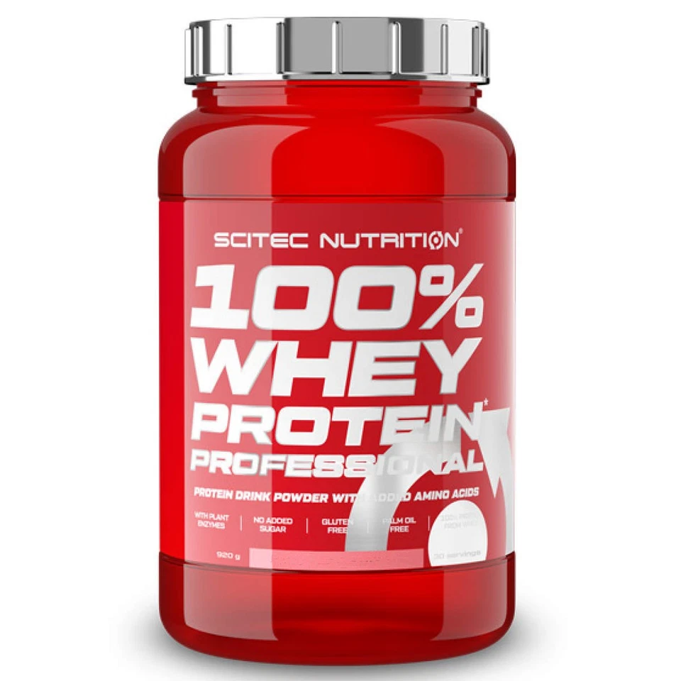 (35,76 EUR/kg) Scitec Nutrition 100% Whey Protein Professional 920g Eiweiß - Bild 1 von 1