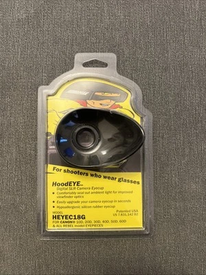 Hoodman Hoodeye HEYEC18G for Canon 60D, 50D, 40D, 30D, 20D, 10D & Rebel Eyepiece - Image 1 of 4