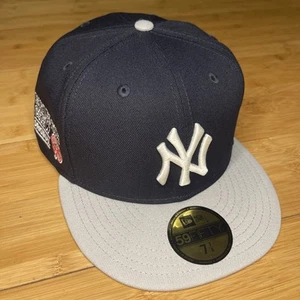 New Era 59FIFTY New York Yankees Big League Chew Original Navy/Gray 7 7/8 Hat - Picture 1 of 16