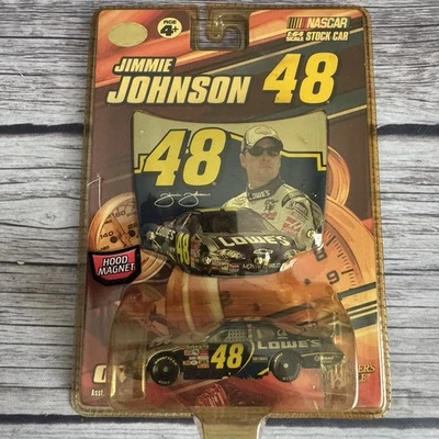 2007 Jimmie Johnson #48 NASCAR 1:64 Winners Circle NASCAR Die Cast W/Hood Magnet - Image 1 of 4