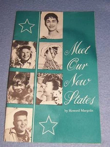 '59 flyer GM '' Meet Our New States'' history book Hawaii Alaska teaching - Picture 1 of 4