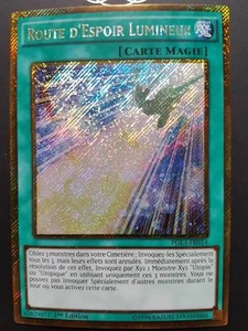 Carte Yu-Gi-Oh! PGL3-FR014 Route d'Espoir Lumineux (Gold/Secrete Rare) - Foto 1 di 1