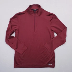 Kerrits Shirt Youth Extra Large Burgundy Ice Fil Lite Riding Pullover Kids Horse - Picture 1 of 11