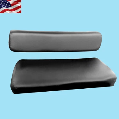 Black Seat Cover Lean Back & Bottom Covers For 2001-2008 Kawasaki Mule 3000 3010 - Изображение 1 из 4