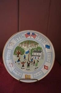 1976 WORLD WIDE ART STUDIOS COMMEMORATIVE BICENTENNIAL PLATE/ PLAQUE - Picture 1 of 4