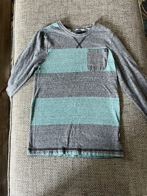SHAUN WHITE GREEN & GRAY LONG SLEEVE SHIRT BOYS MEDIUM - Image 1 of 4