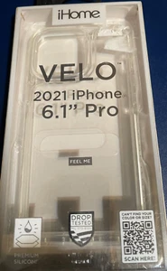 iHome Velo Ultra Slim Lightweight Case for 2021 iphone 6.1” Pro clear - Picture 1 of 2