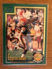 99 Score 10th Anniversary Showcase Edgerrin James RC Miami Hurricanes 1927/1989