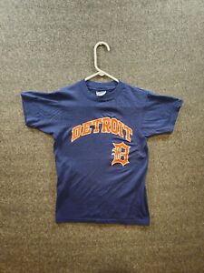 Vintage Detroit Tigers T-shirt 1980s Small Single-Stitch USA Made FAST SHIPPING 