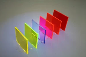 Fluorescent Acrylic 3mm Sheets, Pack Qty Savings Sizes Include A5, A4, A3 - Picture 1 of 10
