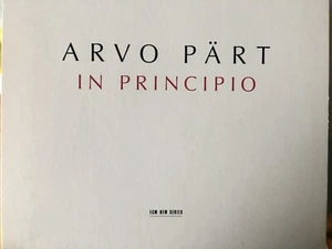 ARVO PART - In Principio CD Slipcase 2009 ECM New Series AS NEW! - Bild 1 von 2
