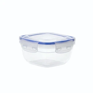 Gran recipiente de plástico para almacenamiento de alimentos con tapa hermética, a prueba de fugas (libre de BPA) - Imagen 1 de 7