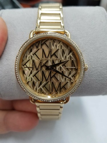 Orologio Michael Kors Donna Portia Acciaio Inox Tono Oro MK3886