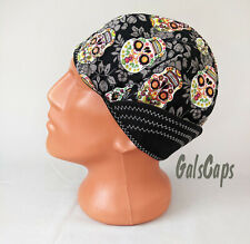 37#Welders Hats Decorative Skulls Bikers Caps,Welding Cap Hat,Cotton Made in Usa