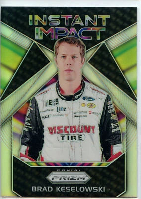 2018 Panini Prizm Racing NASCAR Instant Impact HOLO SILVER #II-5 Brad Keselowski - Image 1 of 2