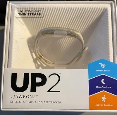 NIB UP2 Jawbone Wireless Activity Food and Sleep Tracker with Smart Coach Gray - Image 1 of 2
