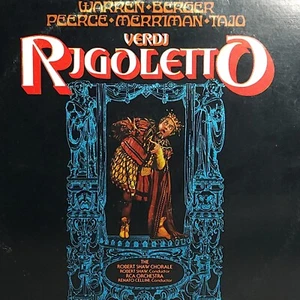 Rigoletto Verdi Warren Berger Robert Shaw Chorale LP x2 RCA Victor Orchestra - Picture 1 of 21
