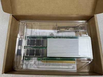 Intel 100GbE 2Port QSFP28 Eth Network Adapter E810-CQDA2 E810CQDA2 E810CQDA2G2P5 - Image 1 of 4