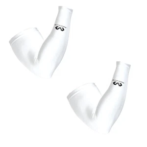McDavid 6566 Compression Arm Sleeves - White - Picture 1 of 1