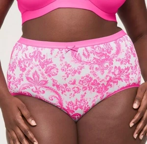 Lane Bryant Sugar Plum Floral No-Show Full Slip Panty Plus Size 22/24, 3X - Bild 1 von 4