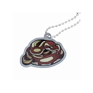 Geopets Travel Tag - Noodle The Snake Trackable Alu Anhänger Nummer - Picture 1 of 1