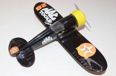 Mac Tools Davey Allison #28 Travel Mystery Ship Diecast Metal Airplane Bank 1:32 - Image 1 of 4