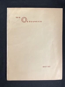 THE OUTLANDER August 1956 RARE early fanzine Rick Sneary Forrest J. Ackerman - Picture 1 of 12
