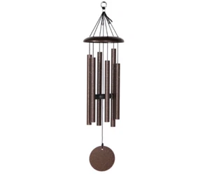 Windchime 27in Beautiful Sounds Memory Gift Outdoor Patio Decoration Copper Vein - Picture 1 of 7