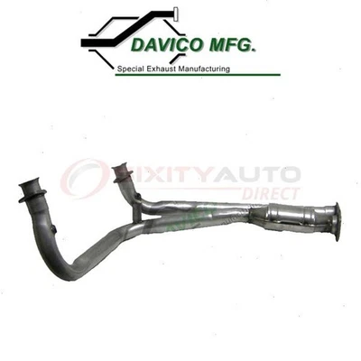 Davico Front Catalytic Converter for 1996-1999 Chevrolet C2500 Suburban - tv - Image 1 of 4