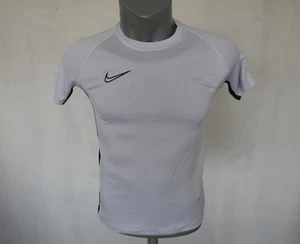 Nike Sport T-Shirt White Jersey Size Children Boys M Activewear Short Sleeve - Picture 1 of 7