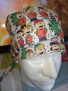 PEANUTS CHARLIE BROWN SURGICAL SCRUB CAP - Picture 1 of 4