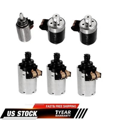 6x 722.6 Transmission Solenoid Set for Mercedes Benz S320 E320 E420 CL500 ML320 - Image 1 of 4