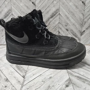 Nike ACG Boots Womens 8.5 / 7Y Woodside Chukka 2 Black - Picture 1 of 8
