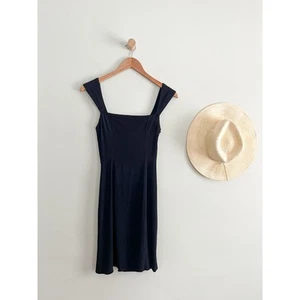 Reformation | Little Black Mini Dress Open Back LBD | Estimated size XS - Picture 1 of 9