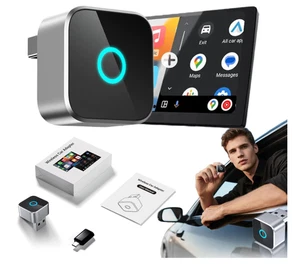For Ottocast Mini Cube 3.0 Wireless Carplay/Android Auto Adapter,Plug and Play - Picture 1 of 6