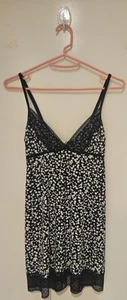 BNWT Black + White Floral Print COTTON ON BODY Nightie Size XS/AU6 RRP$24.95 - Picture 1 of 2
