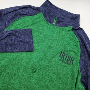 Under Armour Notre Dame Fighting Irish Heathered 1/4 Zip Pullover HerrenXL HeatGear - Bild 1 von 8