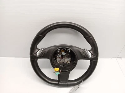 2014 Porsche Cayenne Panamera Steering Wheel Black Leather PDK 7PP419091CK - Image 1 of 4