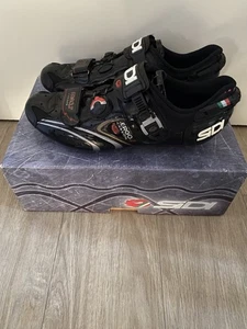 Sidi Ergo 2 Carbon Rennradschuhe Fahrradschuhe schwarz Gr. 45,5 - Bild 1 von 9