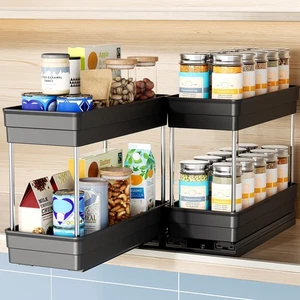 Spice Organization for Cabinet-Vertical Spice Rack Pull Out-Spice Rack Organi... - Bild 1 von 9