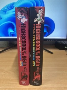 Highschool of the Dead Vol. 1-2 Full Colour Edition English Manga Hardcover - Picture 1 of 12