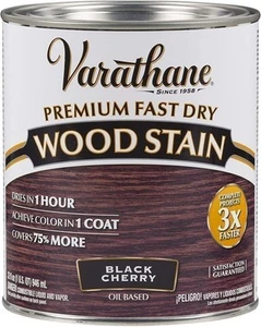 Varathane 262009 Premium Fast Dry Wood Stain, Quart, Black Cherry - Picture 1 of 7