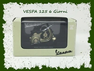 🛵 New Ray VESPA 125 6 Giorni (1952) 1:32 Die Cast Scooter Model 🛵 - Image 1 of 4