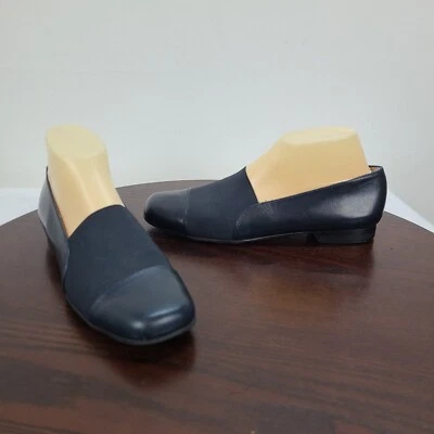 Zapatos planos de ballet Ros Hommerson para mujer 9,5N negros sin cordones Foto 1 de 4