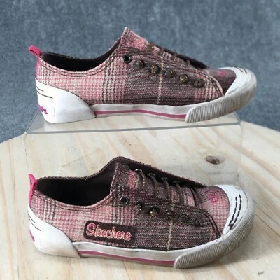 Zapatos Skechers Juveniles 2 Zapatillas bajas Rosa Lona Punta Redonda Con cordones Informales Foto 1 de 4