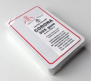 Carta Mundi Millennium Playing Cards BOARD SAMPLE CORONA 305gsm v rare Belgium - Picture 1 of 5