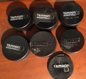 7 misc. TAMRON Lens Caps Replacement Camera Parts Made in JAPAN - Picture 1 of 3