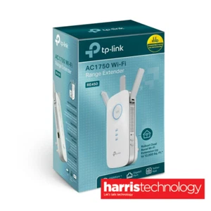 TP-Link RE450 AC1750 Dual Band WiFi Range Extender Wireless AC1750 Gigabit LAN - Picture 1 of 24